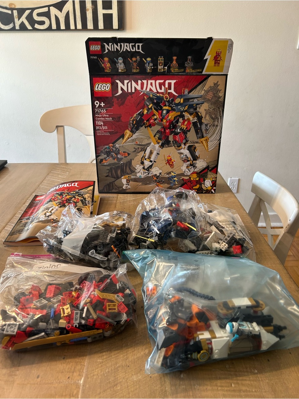 Lego “retired” ninjago ninja ultra combo mech 71765
